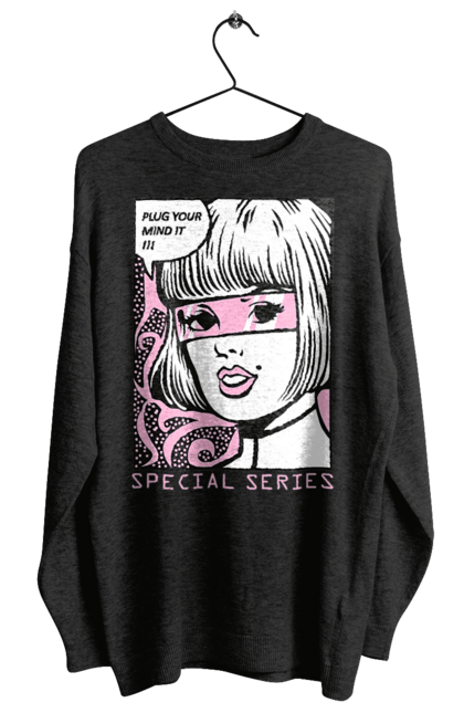 Світшот жіночий з принтом "Попарт". Попарт. 2070702