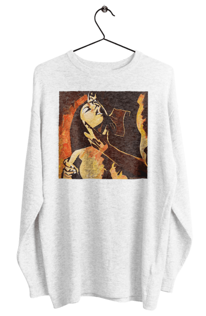 Світшот жіночий з принтом "Страсна жінка". Жінка, картина, секс. 2070702