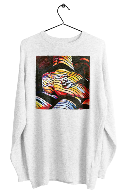 Світшот жіночий з принтом "Секс зверху". Картина, секс. 2070702