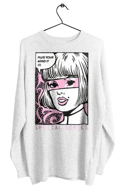 Світшот жіночий з принтом "Попарт". Попарт. 2070702