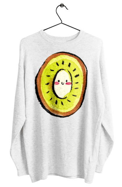 Світшот жіночий з принтом "Любий киви". Киви, любий. 2070702