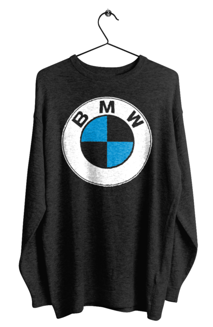 Світшот чоловічий з принтом "Bmw Logo". Бмв, машини. 2070702