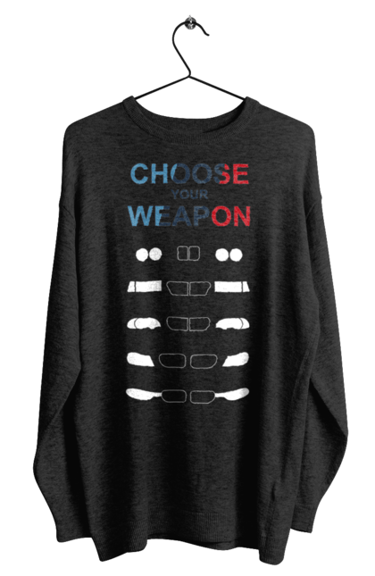 Світшот чоловічий з принтом "Bmw Weapon Wh". Авто, бмв, машина, ніздрі. 2070702