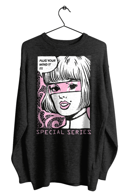 Світшот чоловічий з принтом "Попарт". Попарт. 2070702