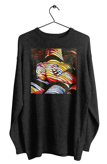 Світшот чоловічий з принтом "Секс зверху". Картина, секс. 2070702