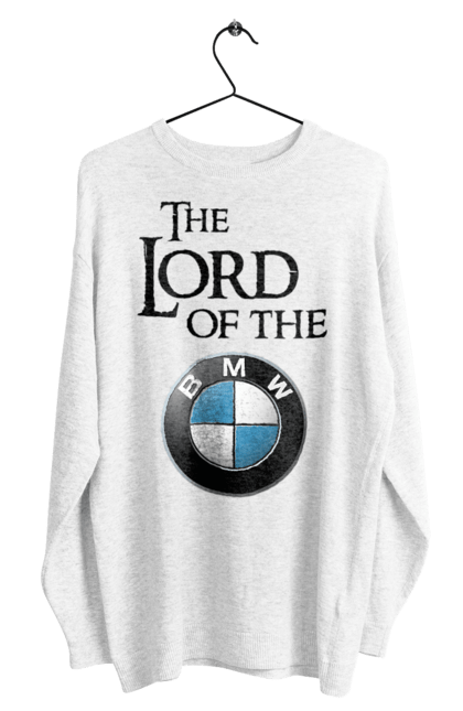 Світшот чоловічий з принтом "The lord of the BMW black". Бмв, гра престолів. 2070702