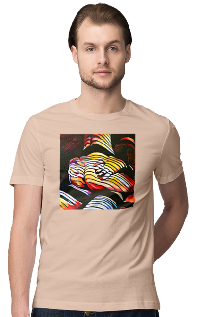 Футболка чоловіча з принтом "Секс зверху". Картина, секс. 2070702