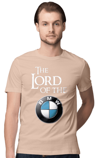 Футболка чоловіча з принтом "The lord of the BMW white". Бмв, гра престолів. 2070702