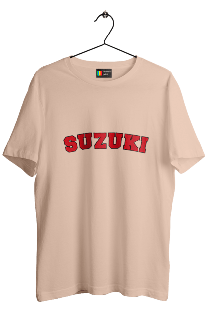 Men`s t-shirt with prints Suzuki 2. Auto, machine, suzuki. 2070702