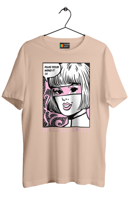 Футболка чоловіча з принтом "Попарт". Попарт. 2070702