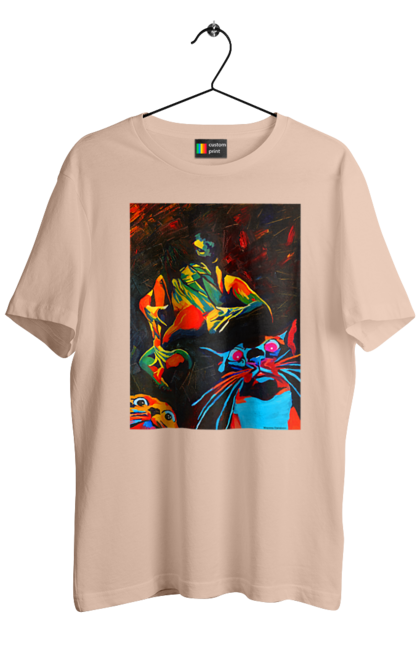 Футболка чоловіча з принтом "Секс коти". Картина, коти, секс. 2070702