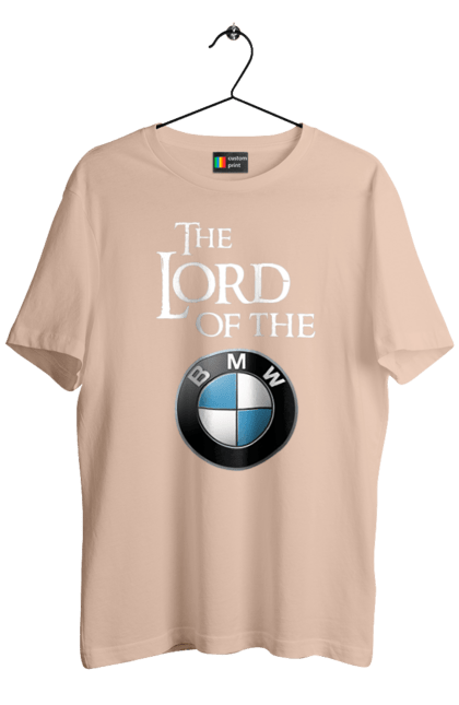 Футболка чоловіча з принтом "The lord of the BMW white". Бмв, гра престолів. 2070702