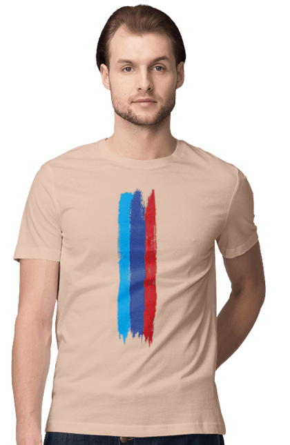 Футболка чоловіча з принтом "БМВ М". Бмв, м серія, машини. 2070702