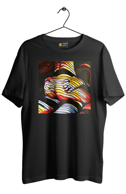 Футболка чоловіча з принтом "Секс зверху". Картина, секс. 2070702