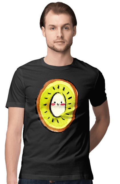 Футболка чоловіча з принтом "Любий киви". Киви, любий. 2070702