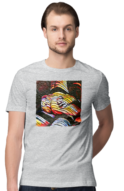 Футболка чоловіча з принтом "Секс зверху". Картина, секс. 2070702