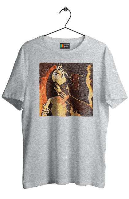 Men`s t-shirt with prints Passionate woman. Picture, sex, woman. 2070702