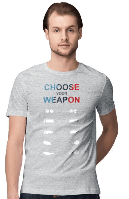 Men`s t-shirt with prints Bmw Weapon Wh. Auto, bmw, machine, nostrils. 2070702