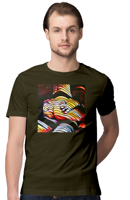 Футболка чоловіча з принтом "Секс зверху". Картина, секс. 2070702