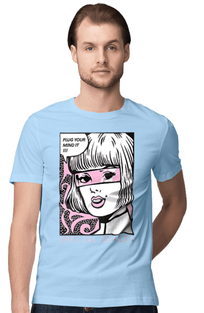 Футболка чоловіча з принтом "Попарт". Попарт. 2070702