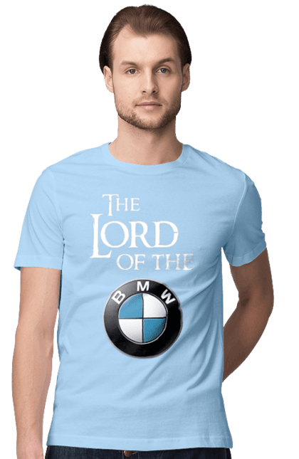 Men`s t-shirt with prints The lord of the BMW white. Bmw, game of thrones. 2070702
