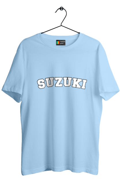 Men`s t-shirt with prints Suzuki 2. Auto, machine, suzuki. 2070702