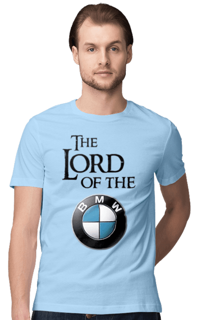 Men`s t-shirt with prints The lord of the BMW black. Bmw, game of thrones. 2070702