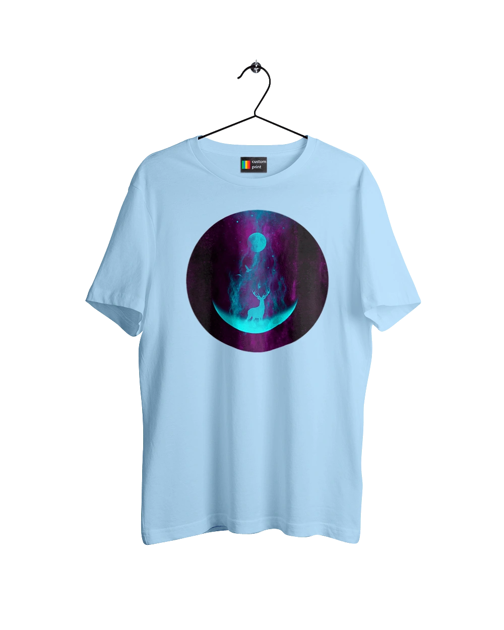 Олень Силует