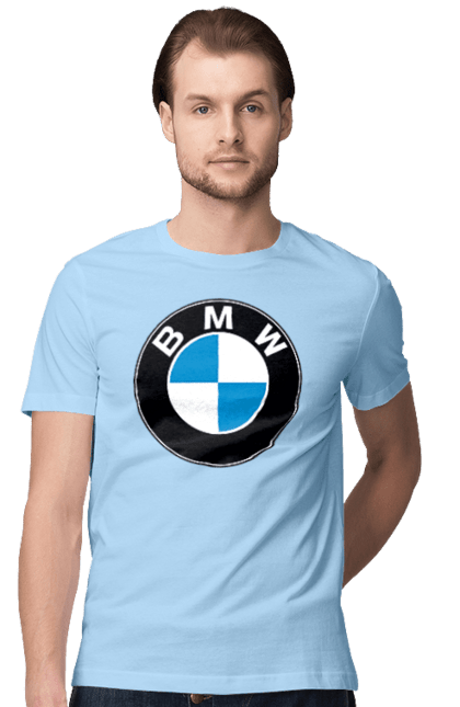 Men`s t-shirt with prints Bmw Logo Bl. Bmw, cars. 2070702