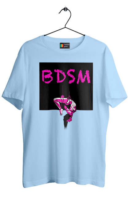 Футболка чоловіча з принтом "15". Бдсм, подвешивание. 2070702