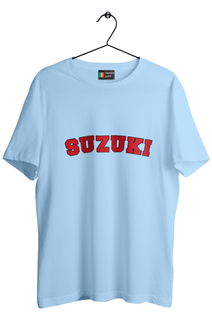 Men`s t-shirt with prints Suzuki 2. Auto, machine, suzuki. 2070702