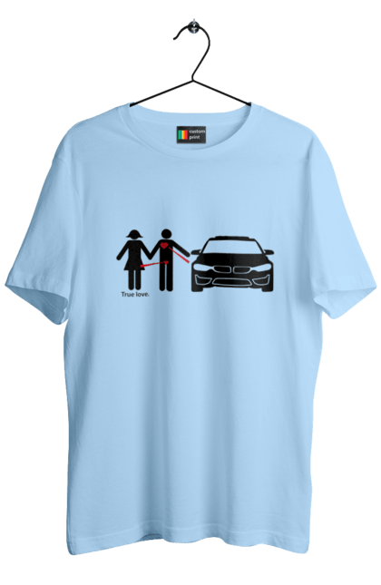 Men`s t-shirt with prints BMW's relationship. Bmw, cars, humor. 2070702