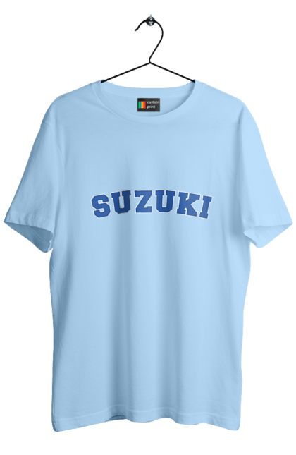 Men`s t-shirt with prints Suzuki 2. Auto, machine, suzuki. 2070702