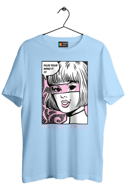 Футболка чоловіча з принтом "Попарт". Попарт. 2070702