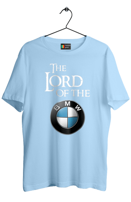 Men`s t-shirt with prints The lord of the BMW white. Bmw, game of thrones. 2070702