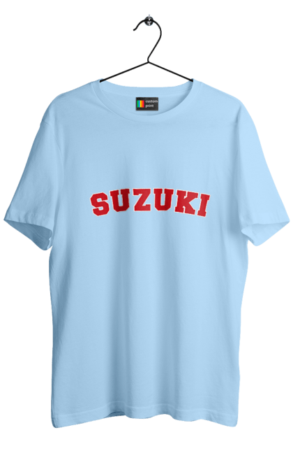 Men`s t-shirt with prints Suzuki 2. Auto, machine, suzuki. 2070702