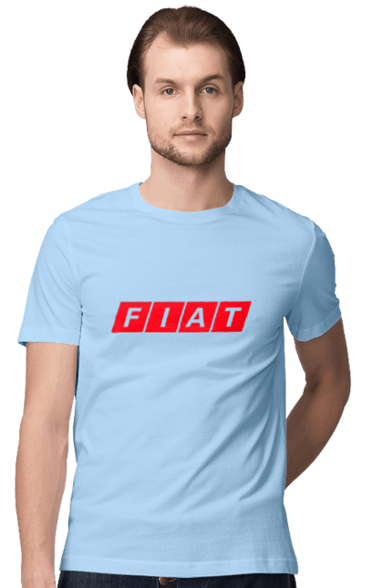 Men`s t-shirt with prints Fiat. Fiat. 2070702