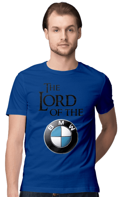 Men`s t-shirt with prints The lord of the BMW black. Bmw, game of thrones. 2070702