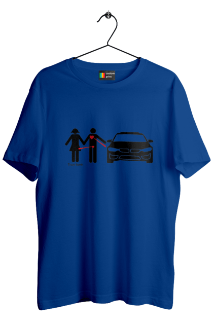 Men`s t-shirt with prints BMW's relationship. Bmw, cars, humor. 2070702