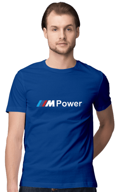 Men`s t-shirt with prints Mpower BMW. Bmw, cars, m series. 2070702