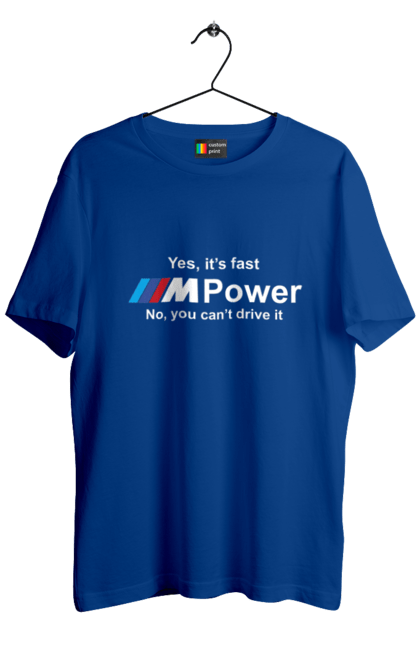 Men`s t-shirt with prints M power white BMW. Bmw, m series. 2070702