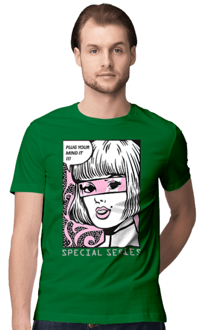 Футболка чоловіча з принтом "Попарт". Попарт. 2070702