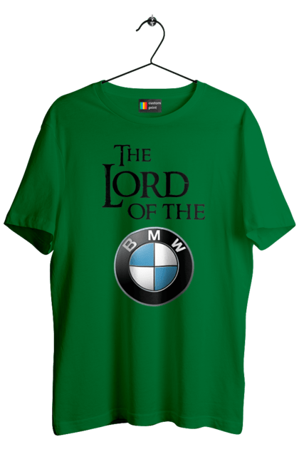 Футболка мужская с принтом The lord of the BMW black. Бмв, игра престолов. 2070702