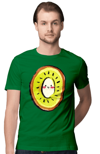 Футболка чоловіча з принтом "Любий киви". Киви, любий. 2070702