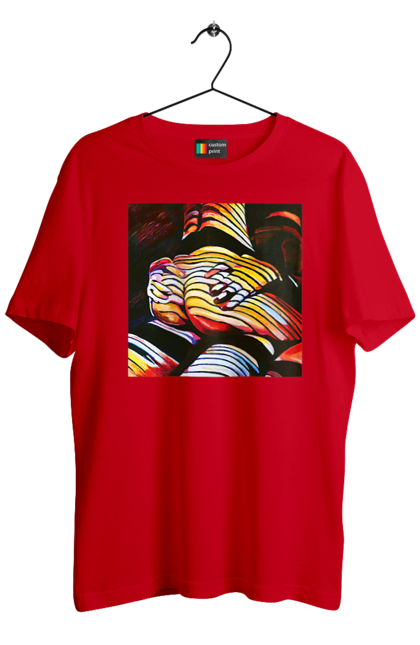 Футболка чоловіча з принтом "Секс зверху". Картина, секс. 2070702