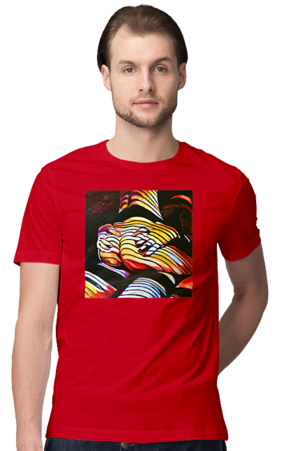 Футболка чоловіча з принтом "Секс зверху". Картина, секс. 2070702