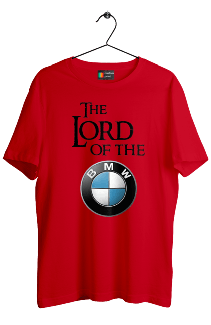 Футболка мужская с принтом The lord of the BMW black. Бмв, игра престолов. 2070702