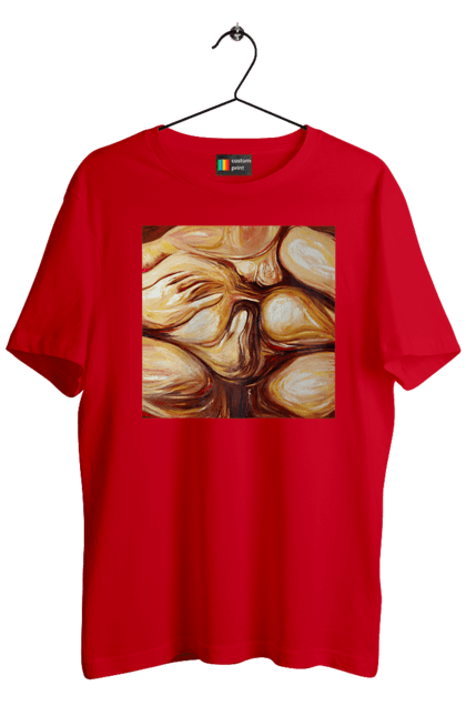 Футболка чоловіча з принтом "Груповий секс". Груповий, картина, секс. 2070702