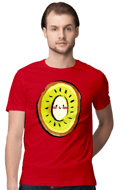 Футболка чоловіча з принтом "Любий киви". Киви, любий. 2070702