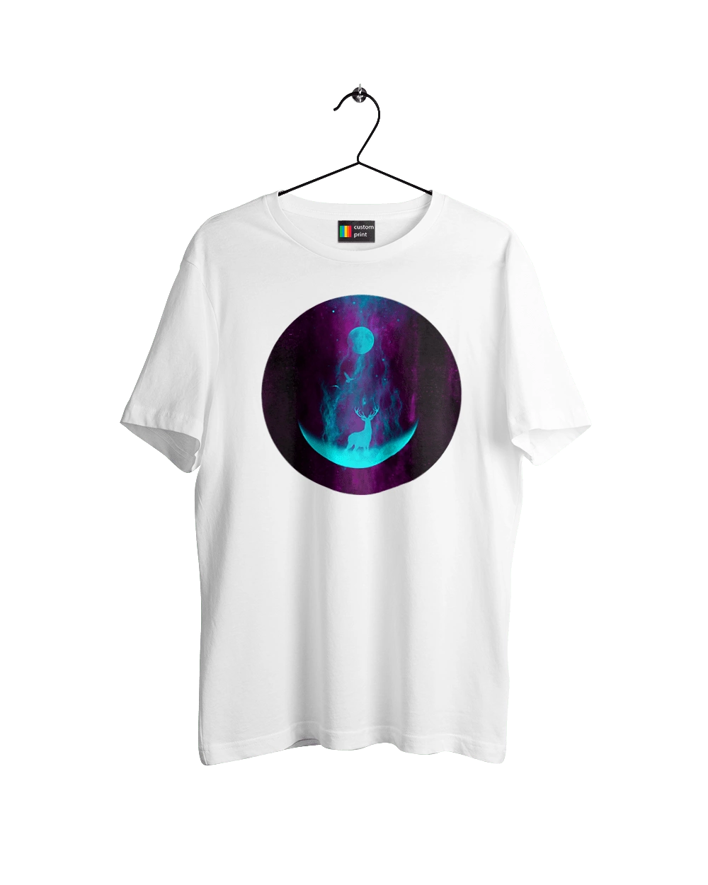 Олень Силует